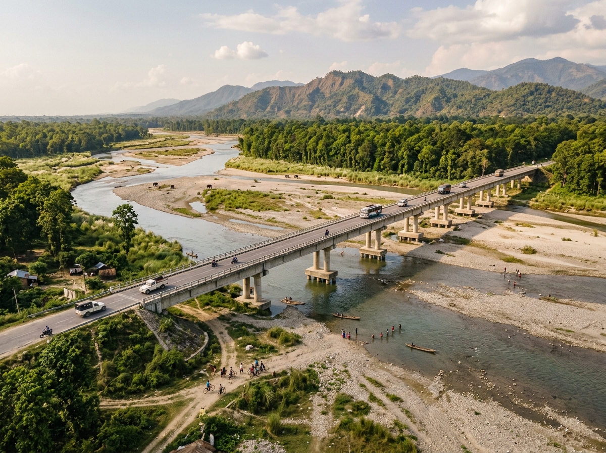 Riu River Bridge Project (240 m) — Chitwan National Park Buffer Zone & Wildlife Corridor EIA