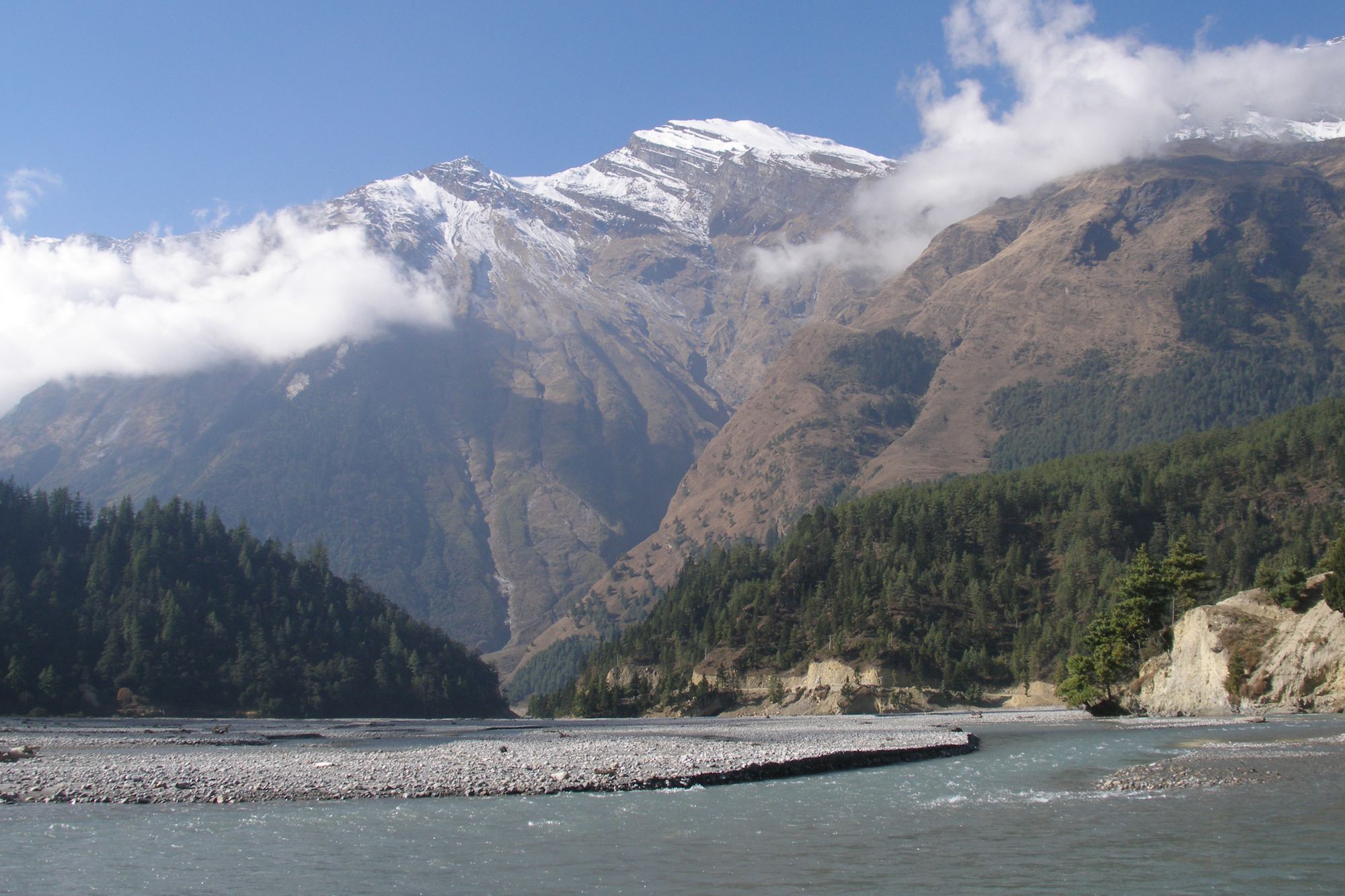 Kali Gandaki at Kowang, Mustang